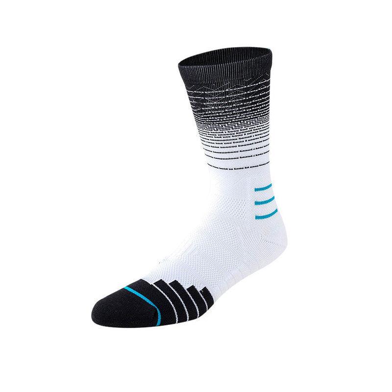Kaus kaki terry nilon cepat kering untuk basket