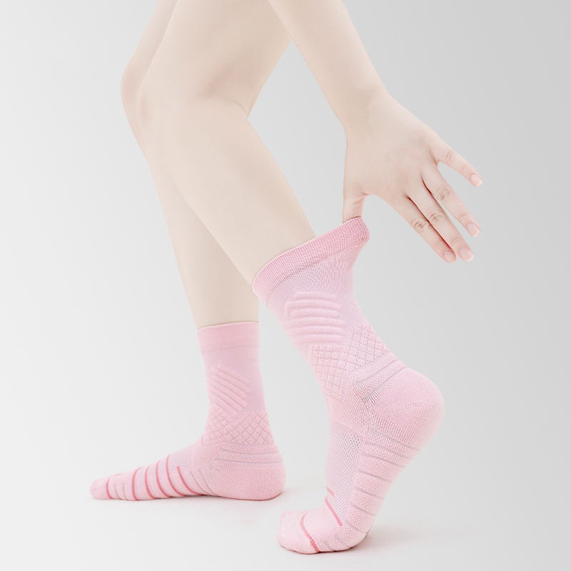 Kaus kaki terry cepat kering untuk basket