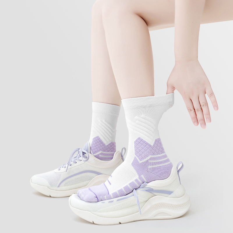 Kaus kaki terry cepat kering untuk basket