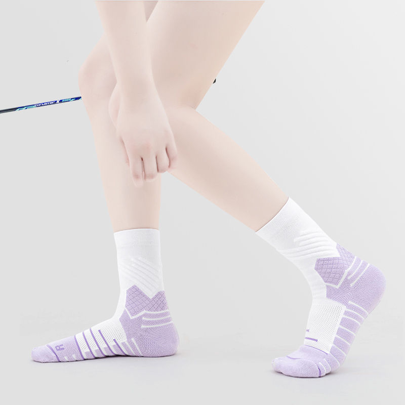Kaus kaki terry cepat kering untuk basket